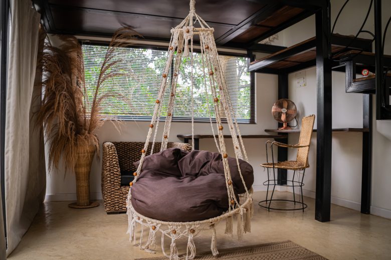 Tulum-style boho-jungle hotel design in Colombia